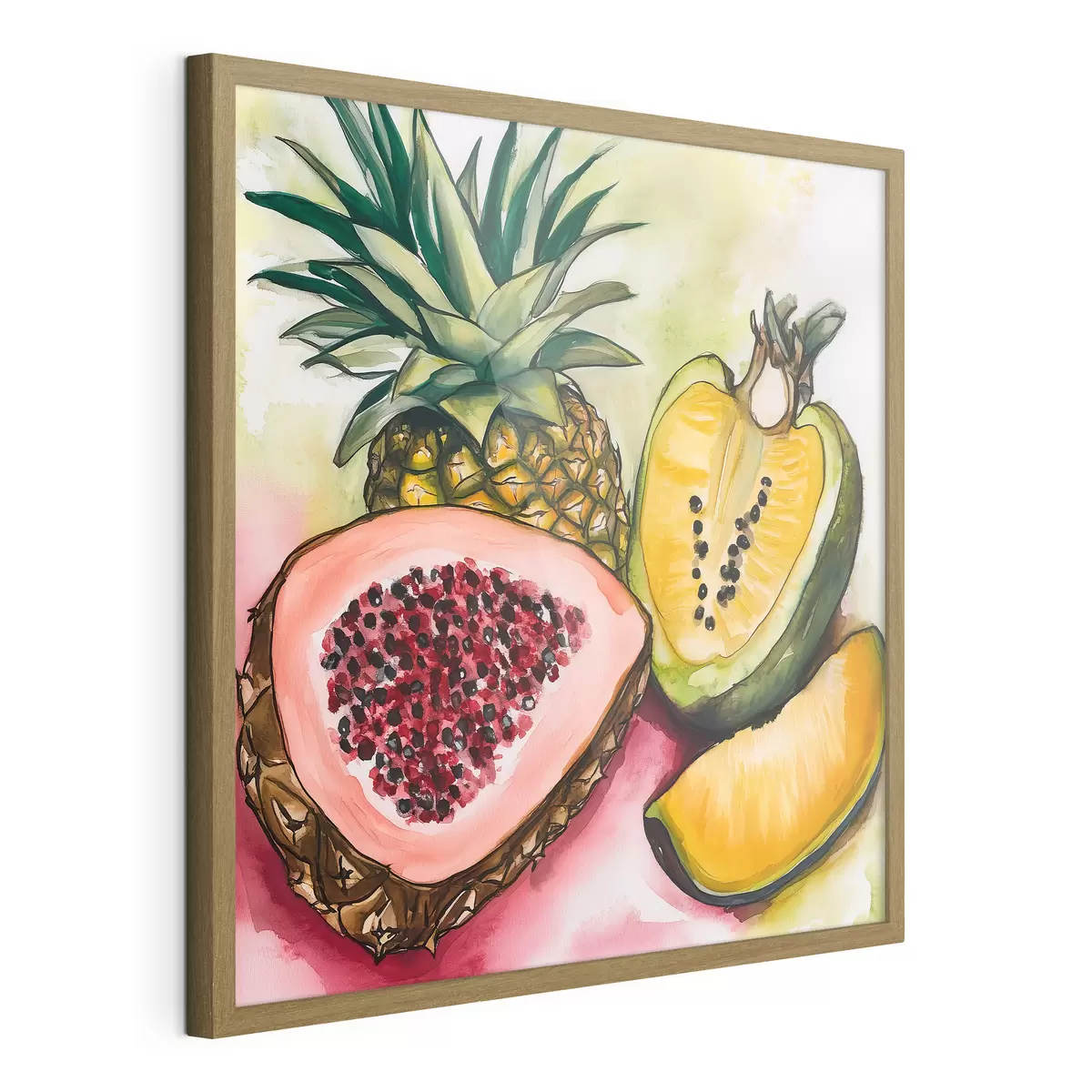 Poster Fruits tropicaux f43303