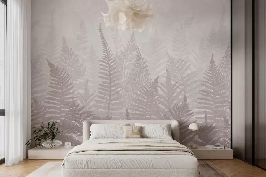 Papier peint Plante de fougère Tendance w03402v2