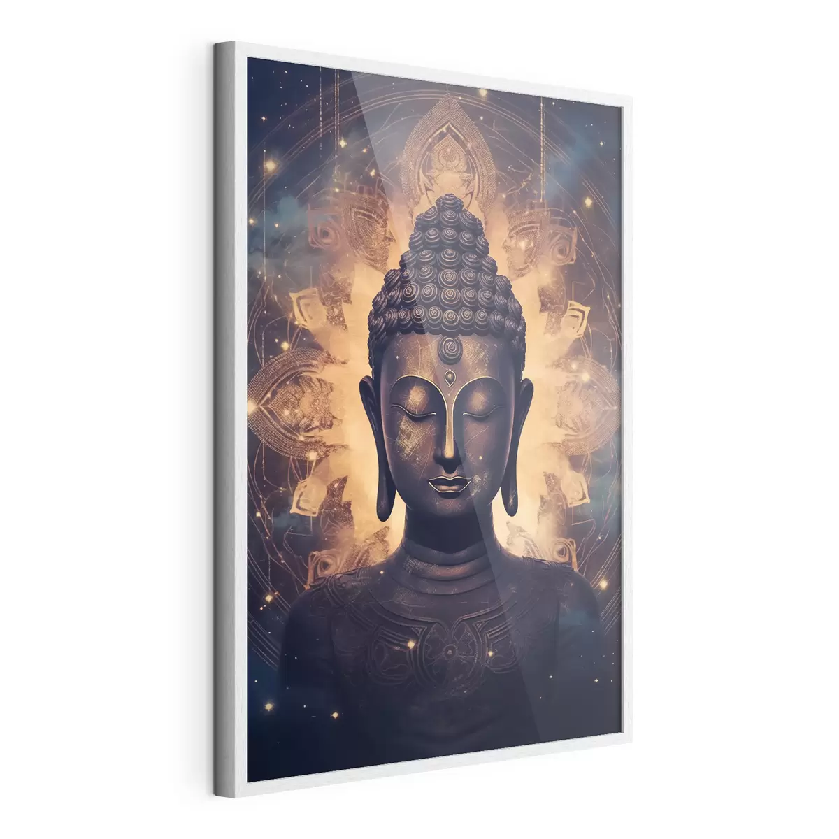 Poster Bouddha dans le rayonnement de l'énergie f43276