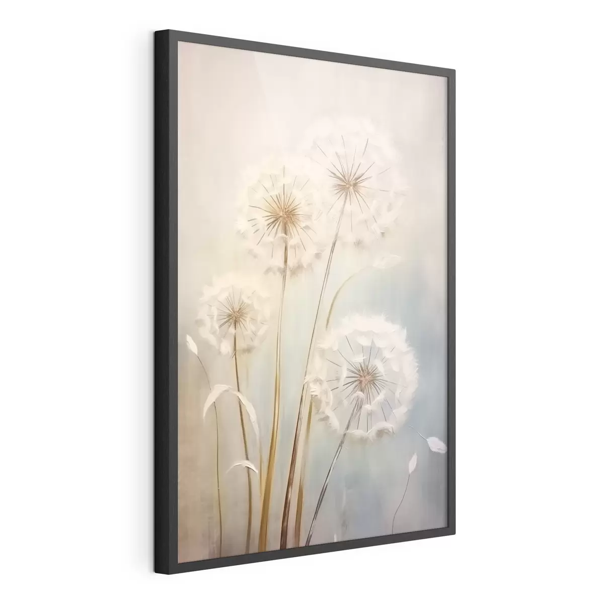 Poster Pissenlits délicats sur fond pastel f43279