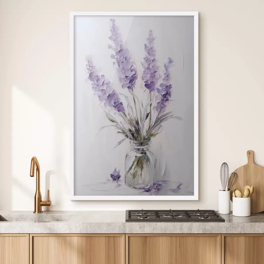 Papier peint Hauteurs violettes f43344