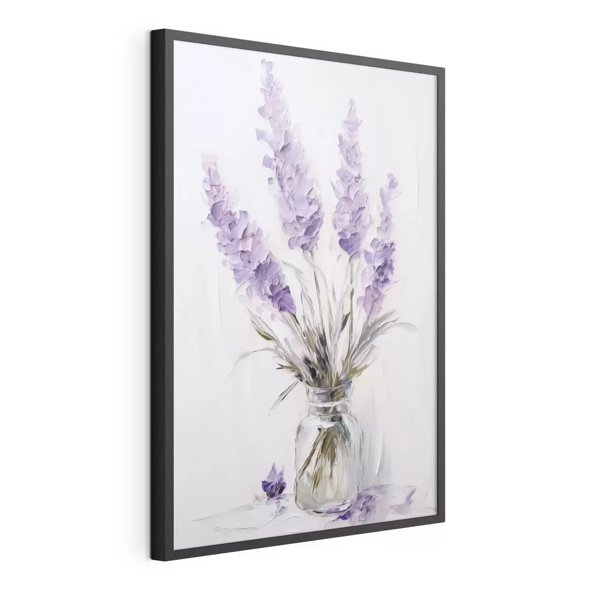 Poster Peinture d'imitation de fleurs lumineuses f43344