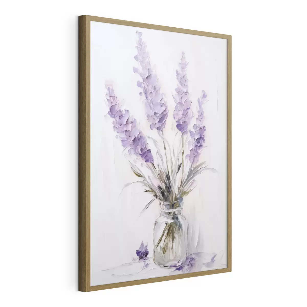 Poster Peinture d'imitation de fleurs lumineuses f43344