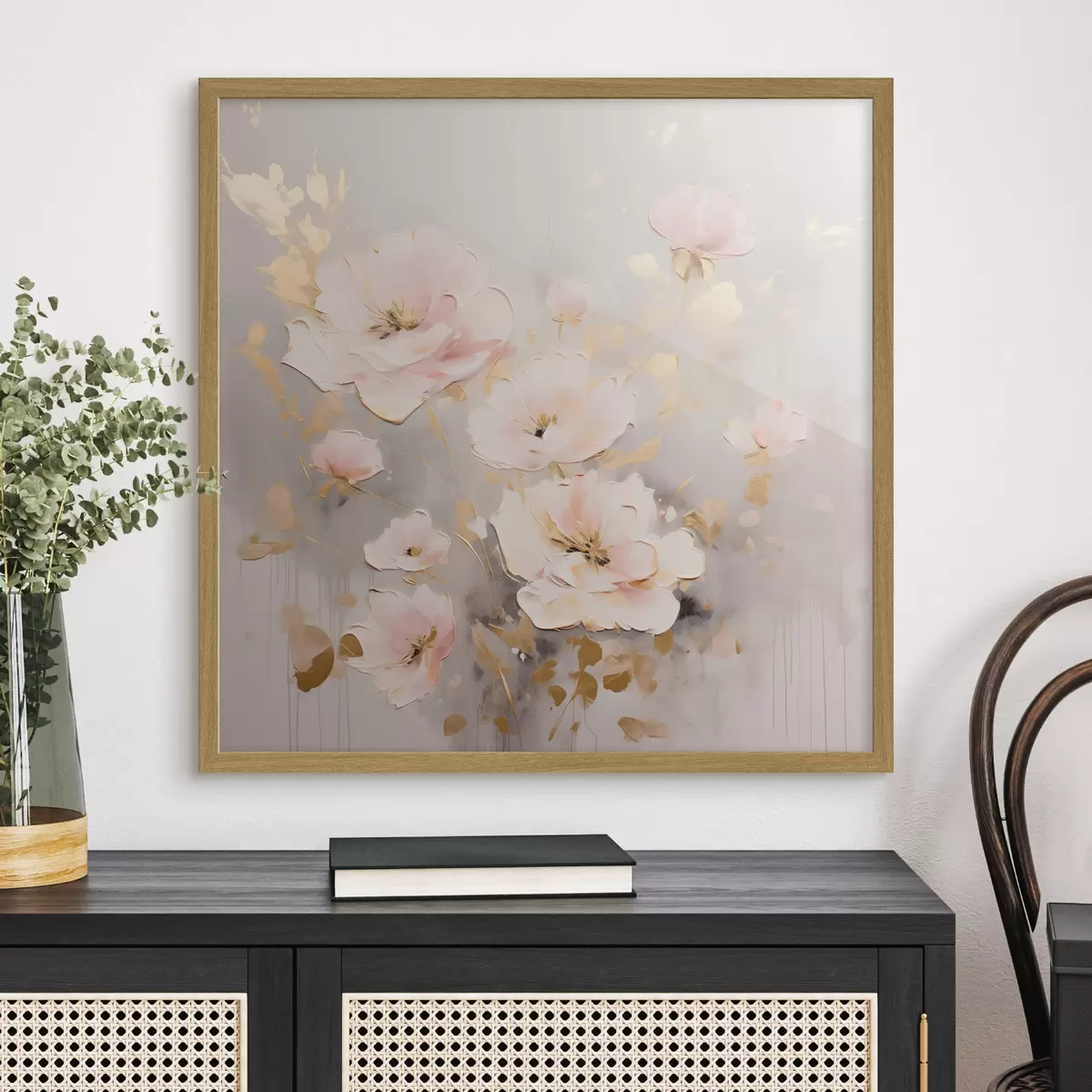 Poster Révérence rose f43372