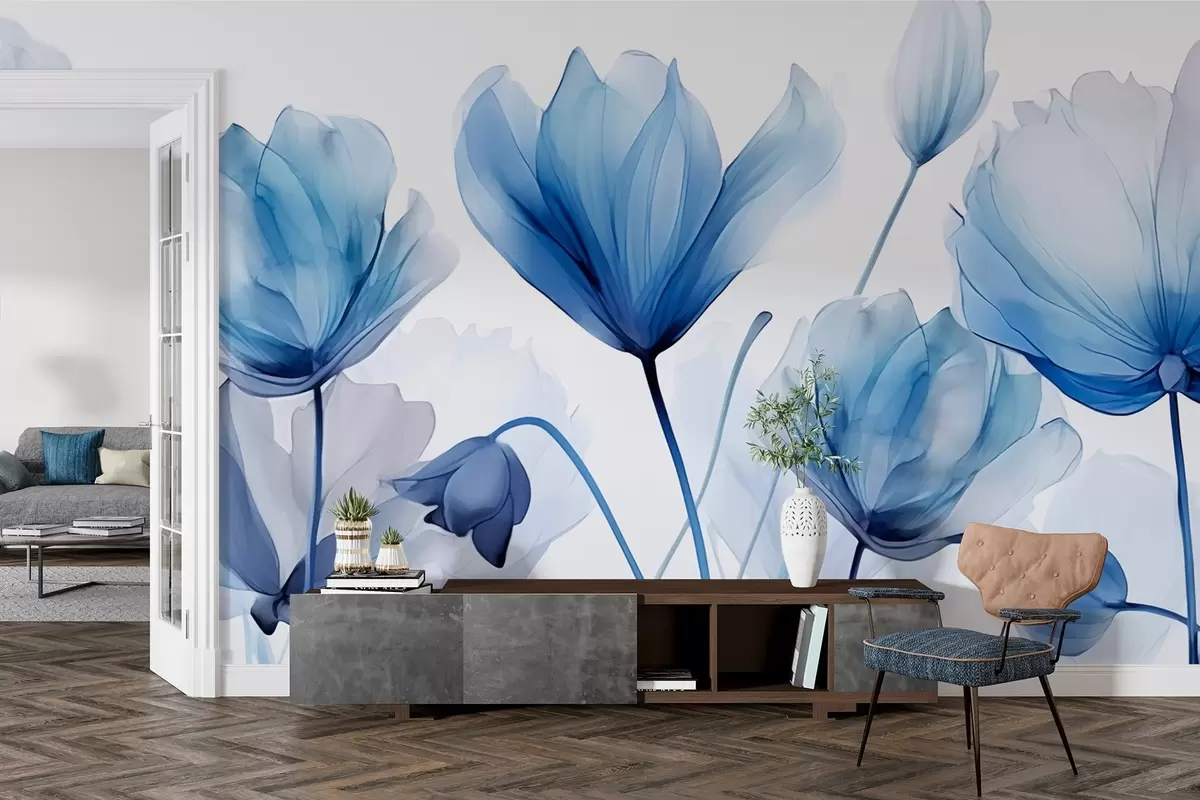 Papier peint Fleurs w03423