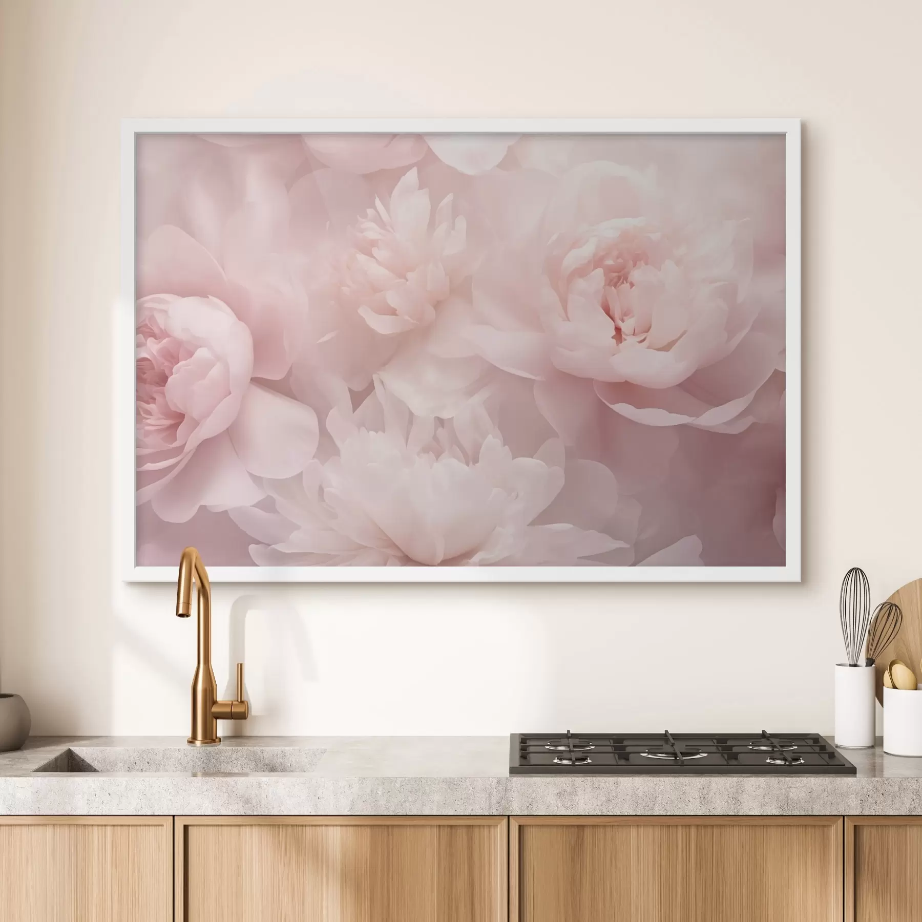 Papier peint Pivoines et éternité f43429