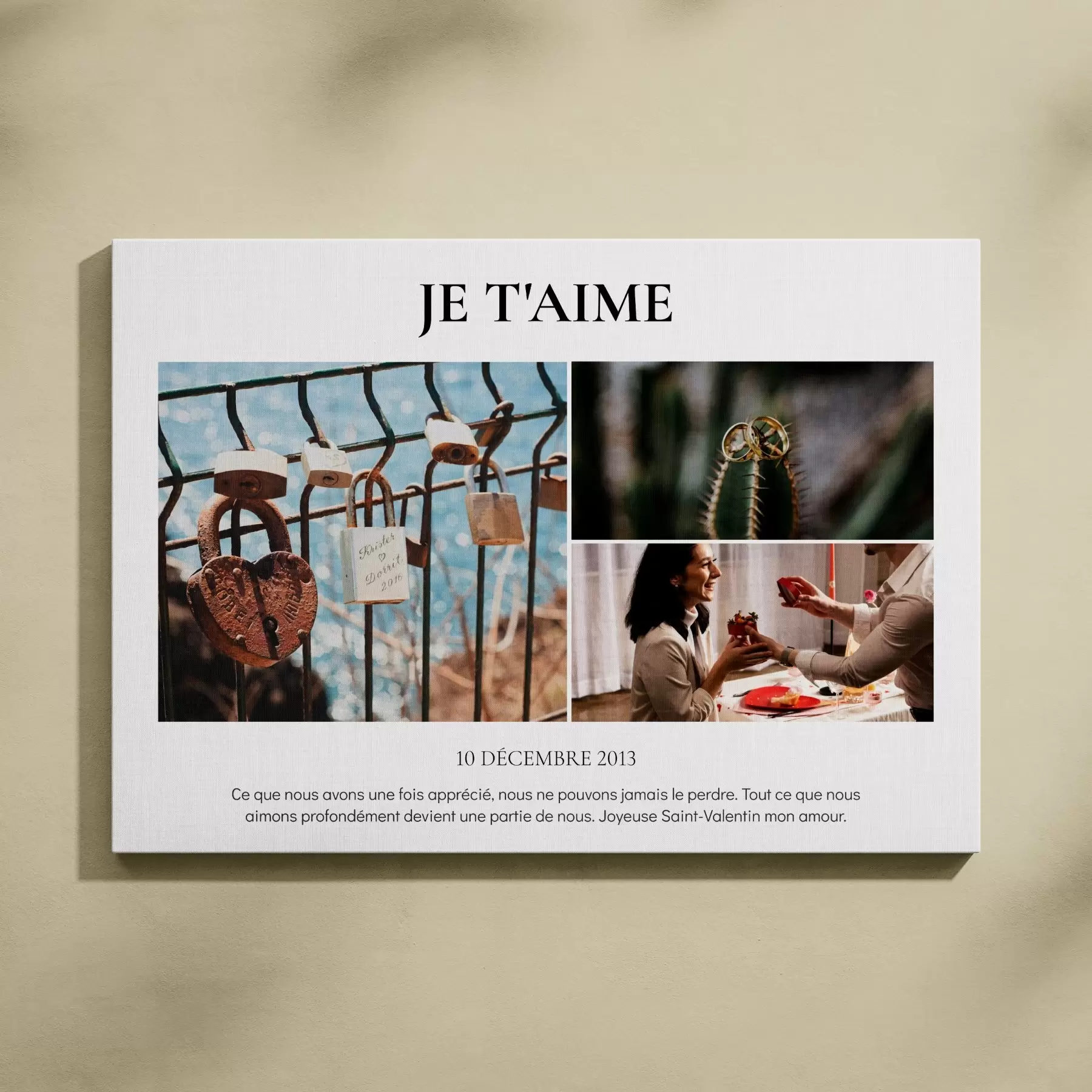 Tableau Acheter un collage photo sur toile s43609