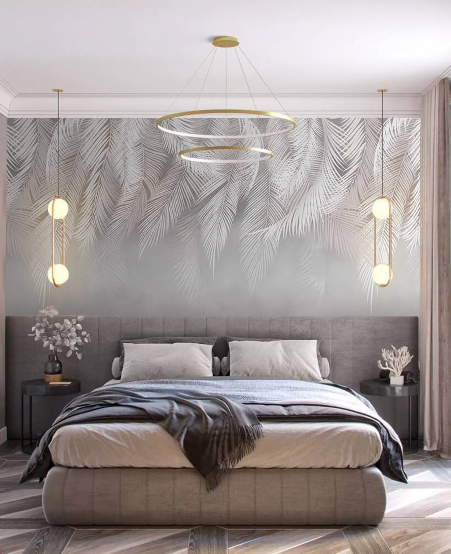 Papier peint Feuilles suspendues u53114