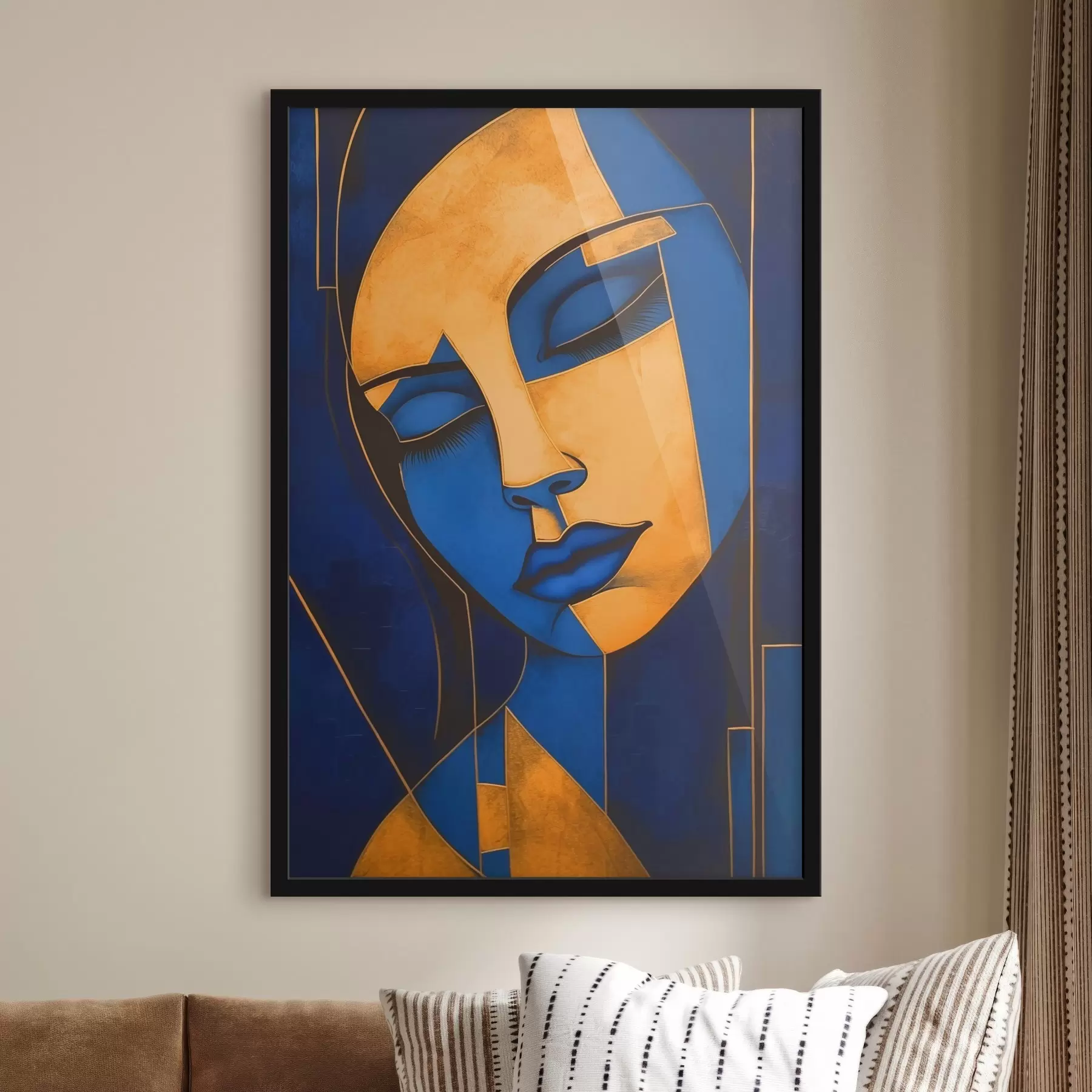 Papier peint Visage f43522