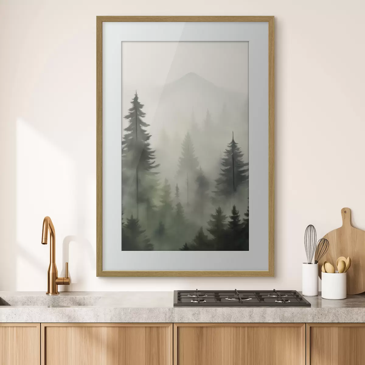 Poster Forêt et dévotion f43512