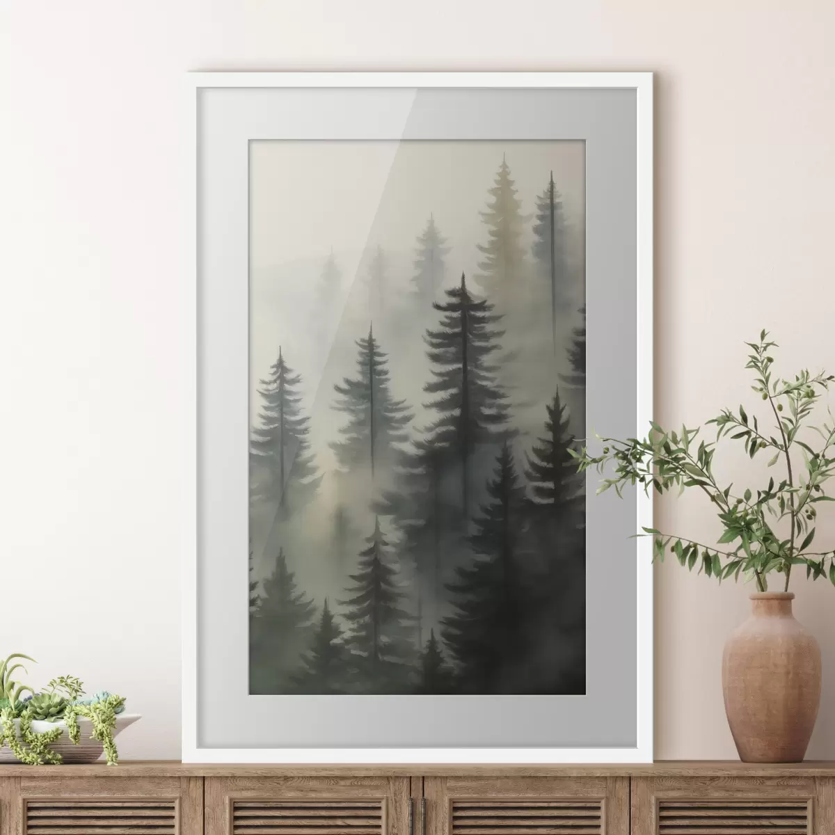 Poster Forêt et beauté f43573