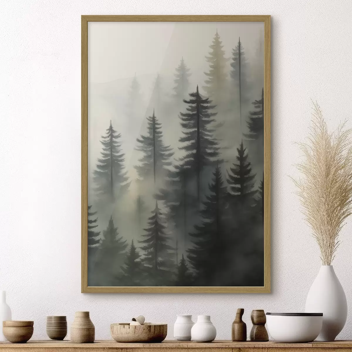 Poster Forêt et beauté f43573