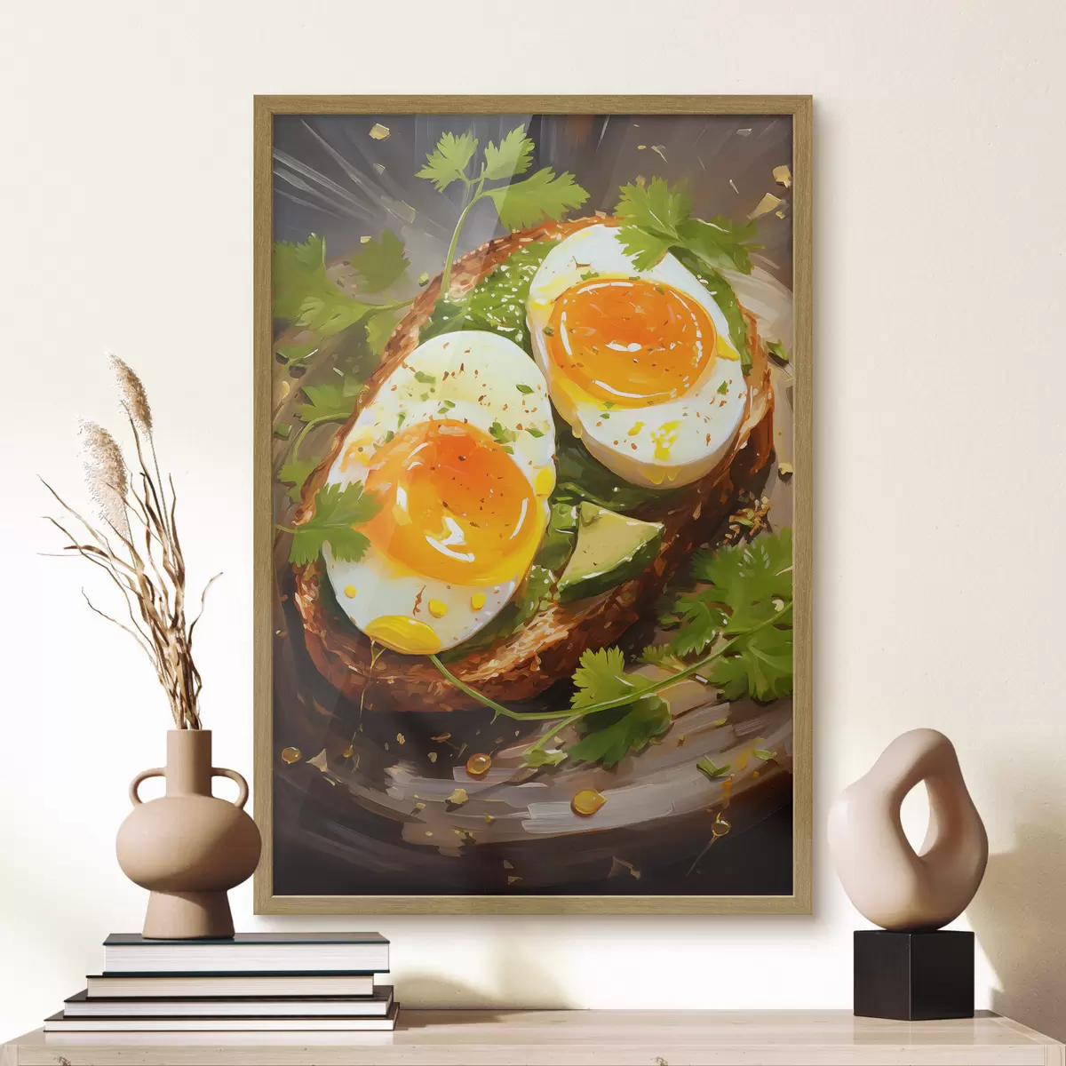 Poster Petit-déjeuner sain f43549