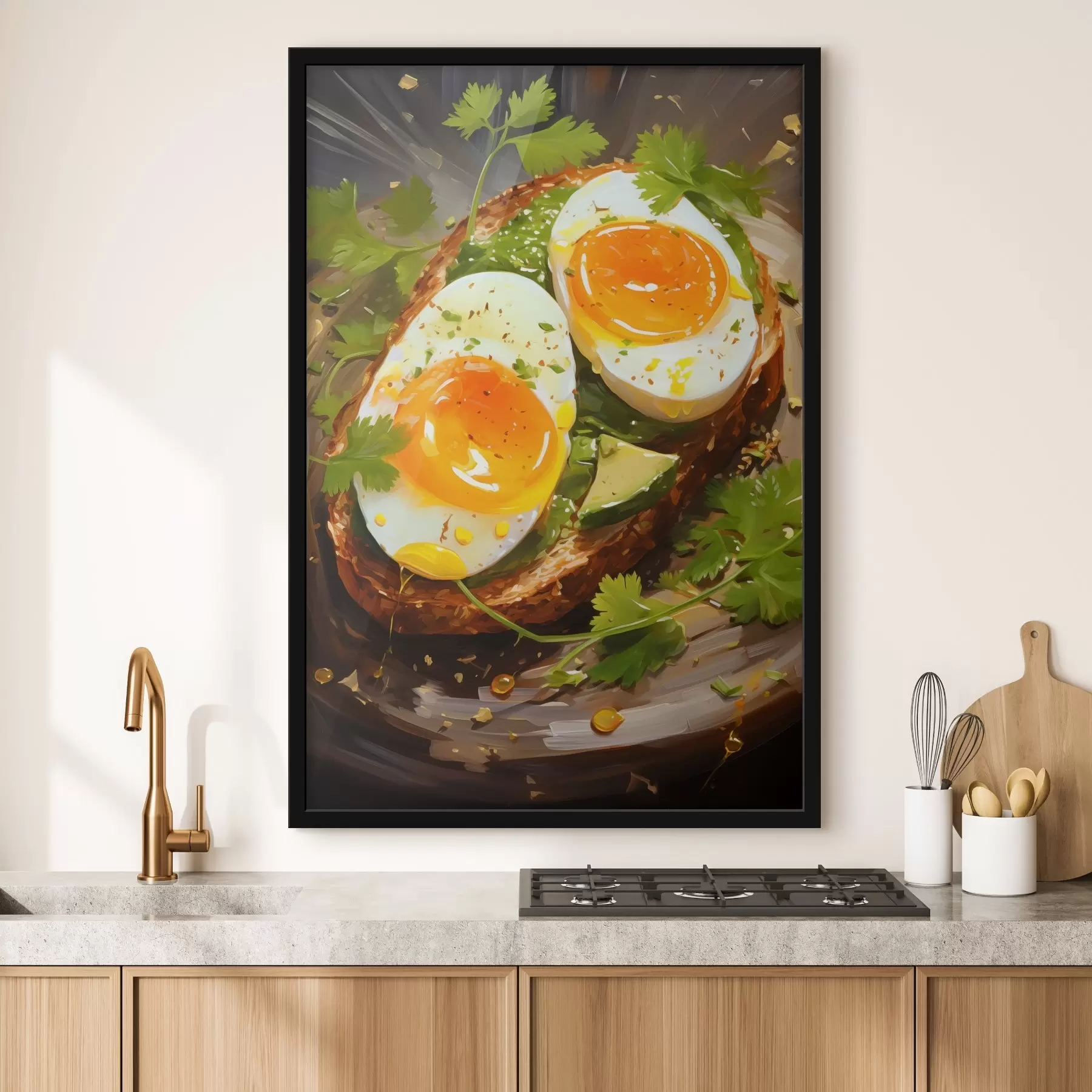 Papier peint Petit-déjeuner sain f43549