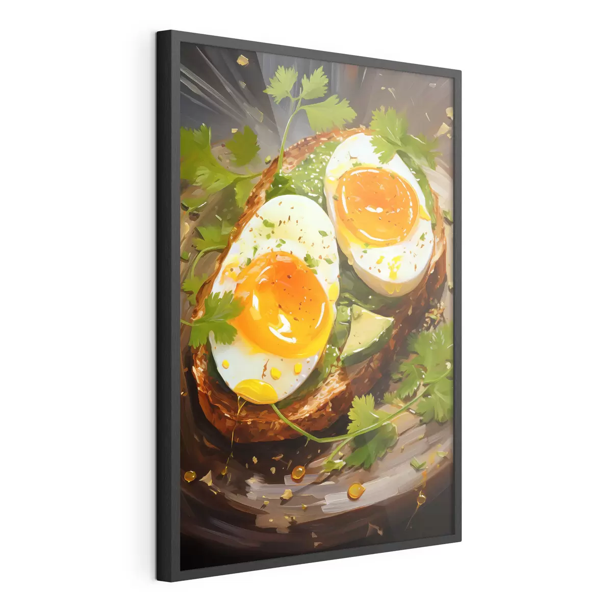 Poster Petit-déjeuner sain f43549