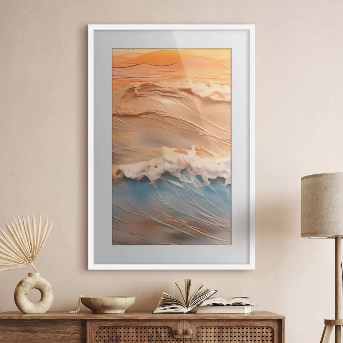 Poster Vagues de sérénité f43591