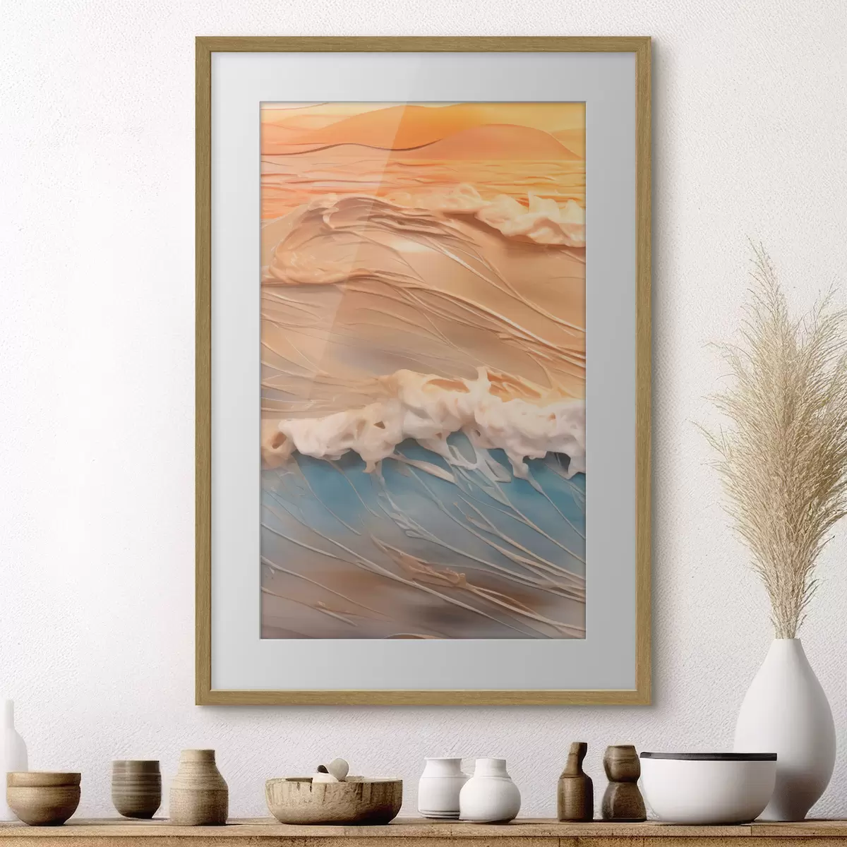 Poster Vagues de sérénité f43591