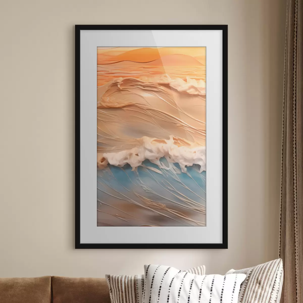Poster Vagues de sérénité f43591