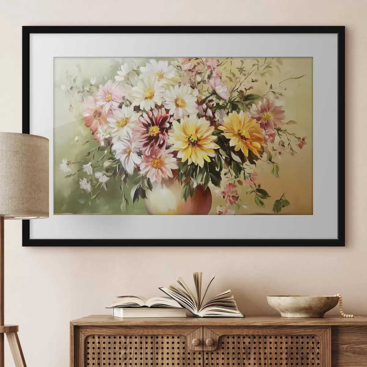 Poster Bouquet de belles fleurs f43908