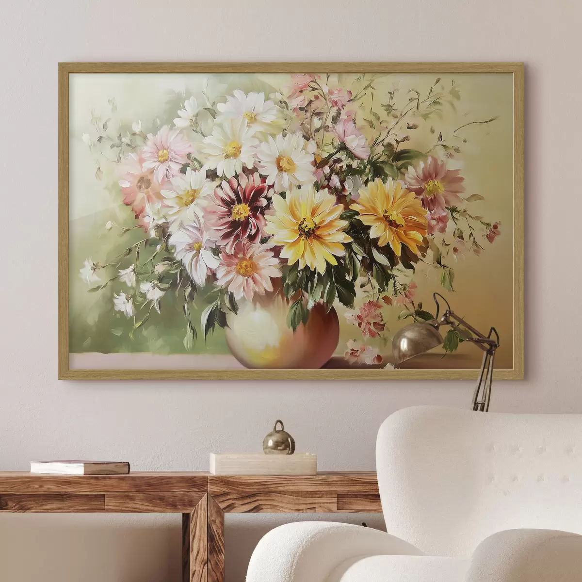 Poster Bouquet de belles fleurs f43908