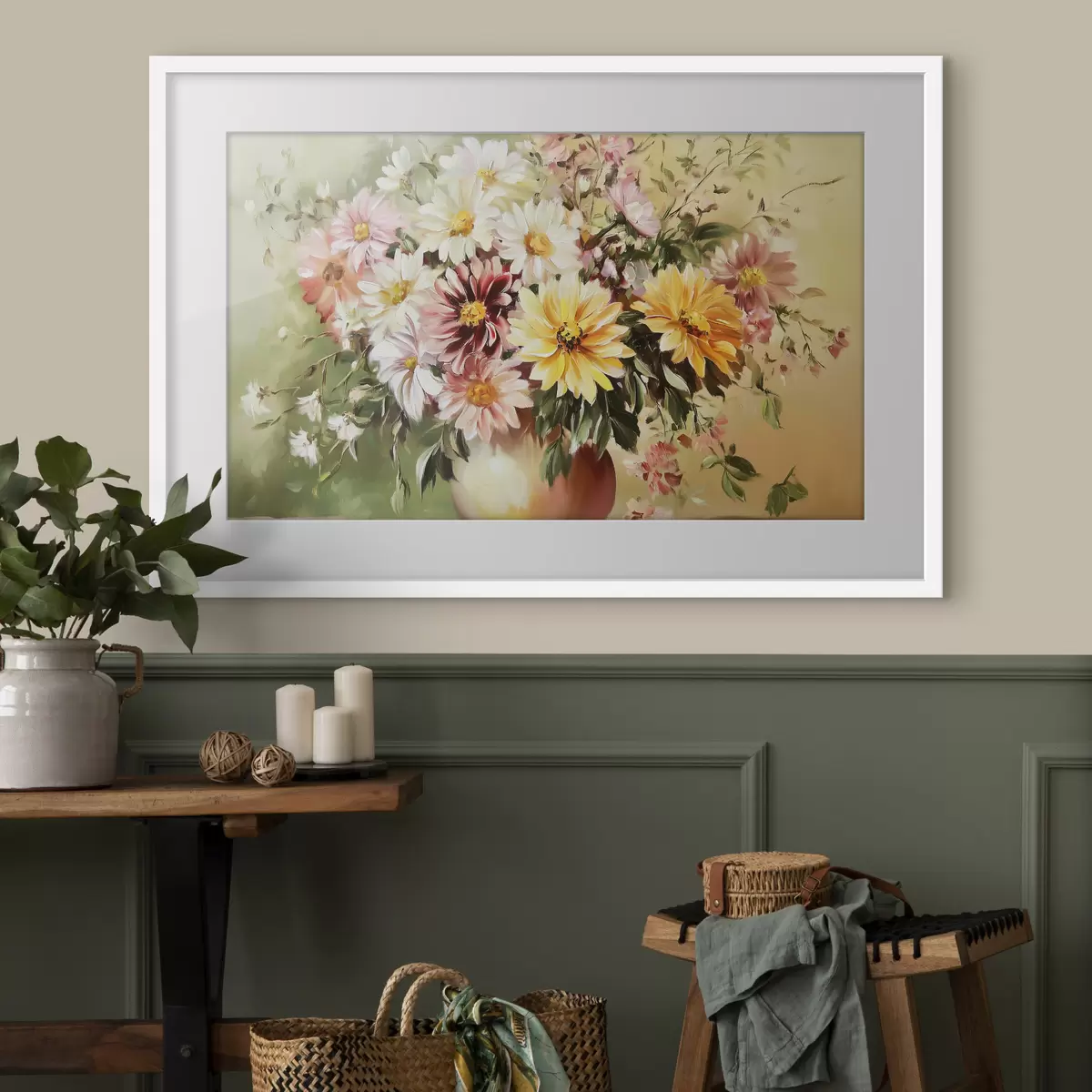 Poster Bouquet de belles fleurs f43908