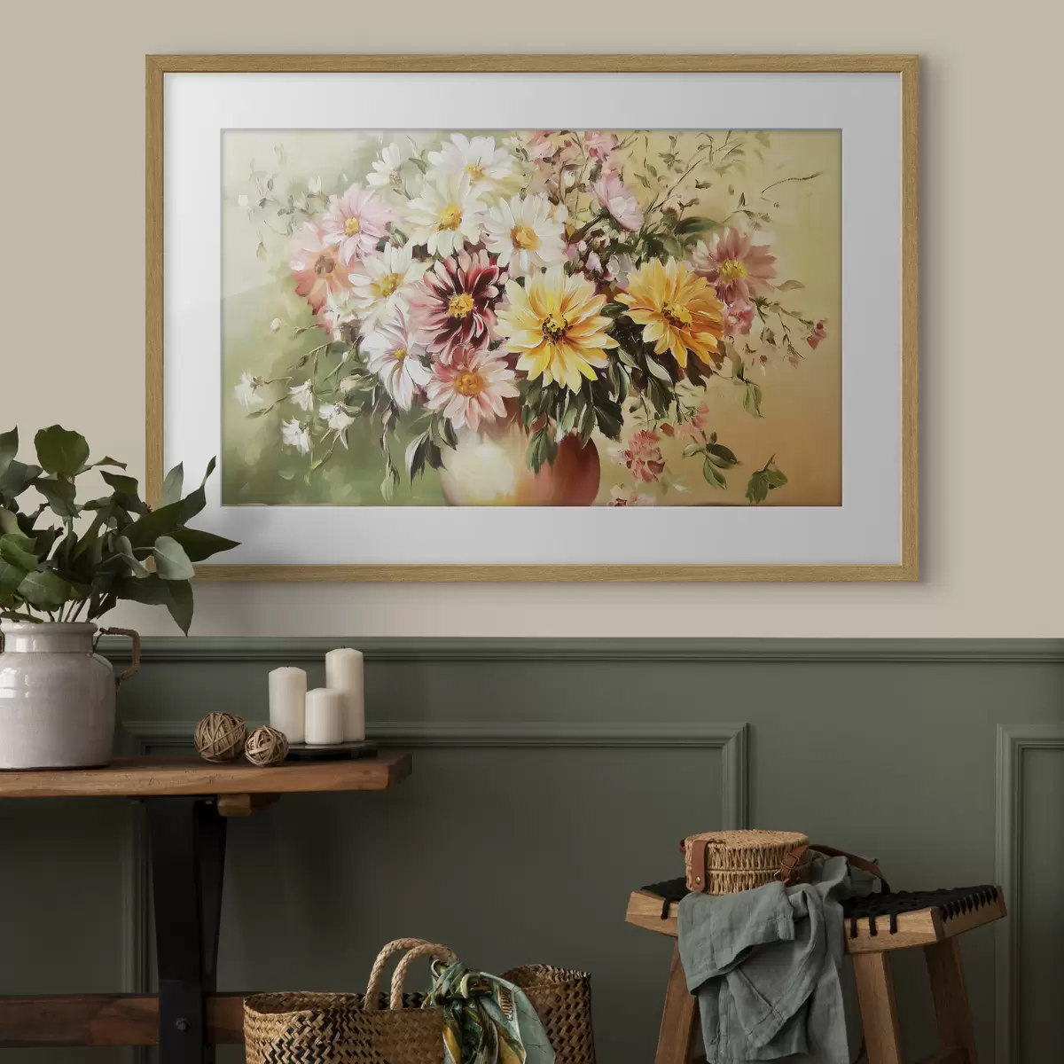 Poster Bouquet de belles fleurs f43908