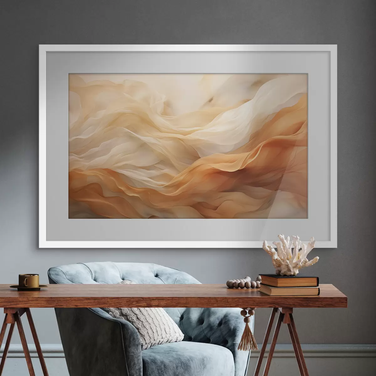 Poster Peinture abstraite dans le style aquarelle f43474