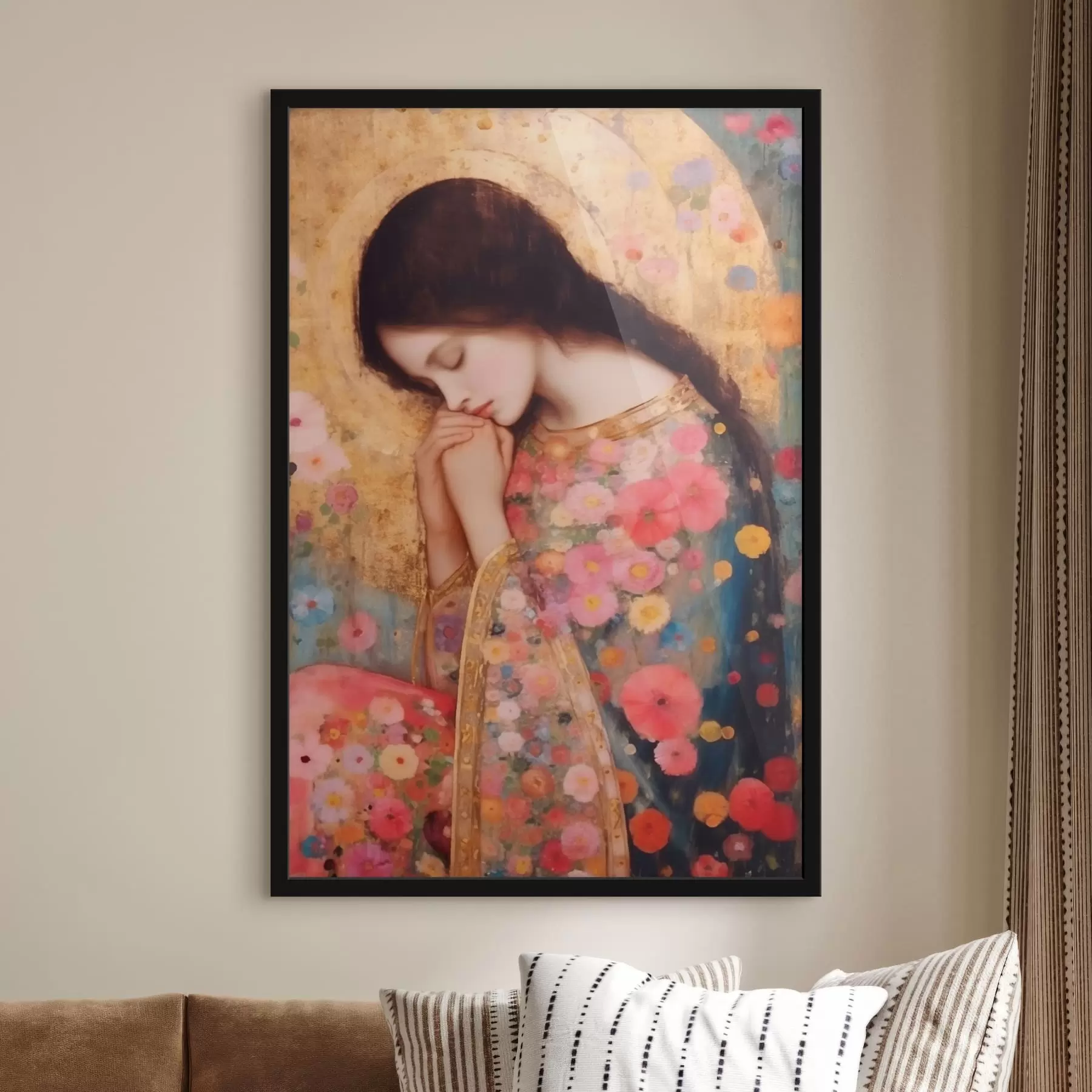 Papier peint Fille tendre f43237