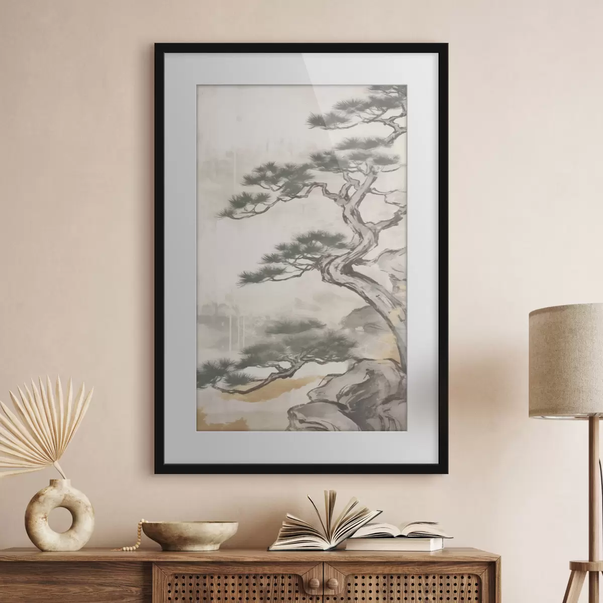 Poster Bonsaïs japonais f43238