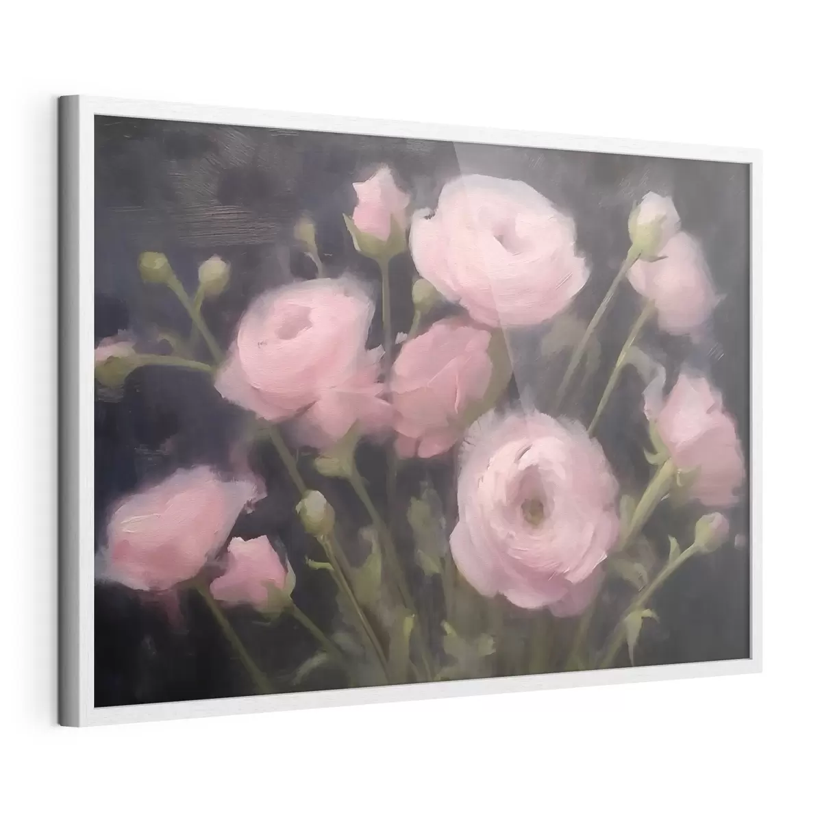 Poster Fleurs roses f43221