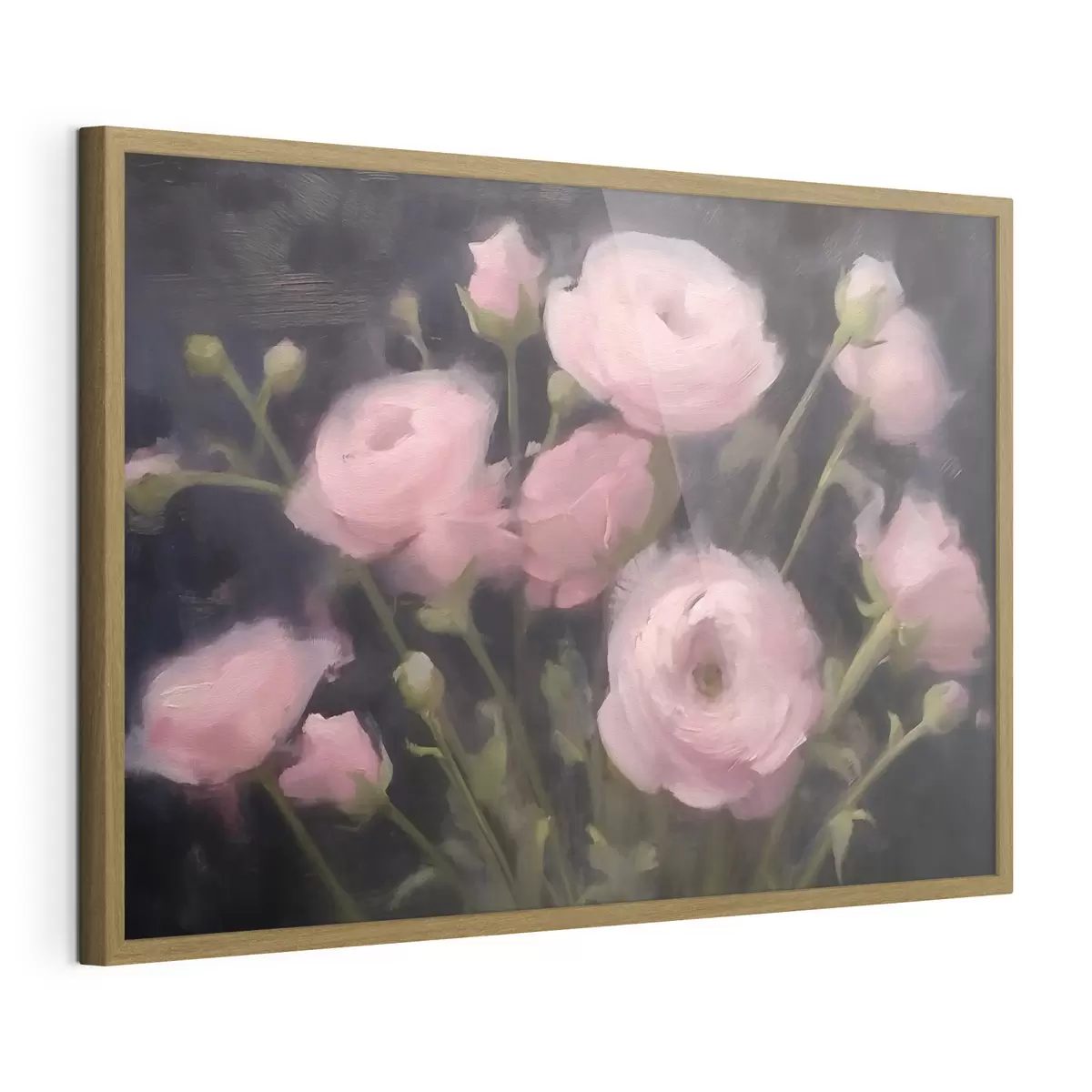 Poster Fleurs roses f43221