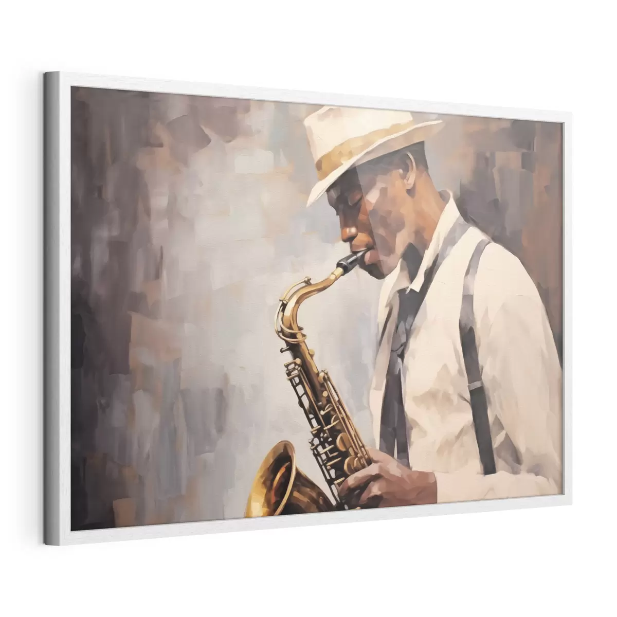 Poster Saxophoniste f43926