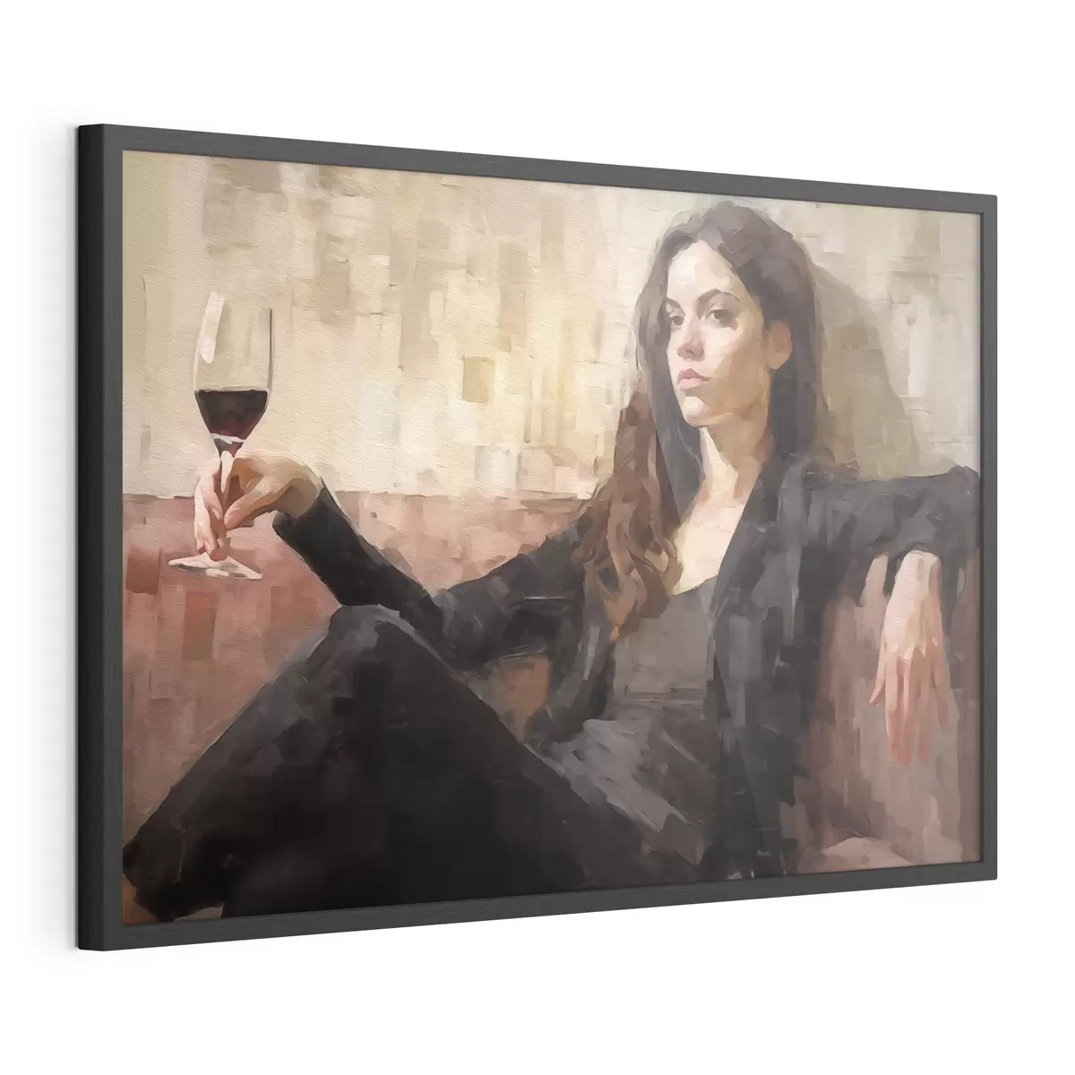 Poster Fille mystérieuse f43932