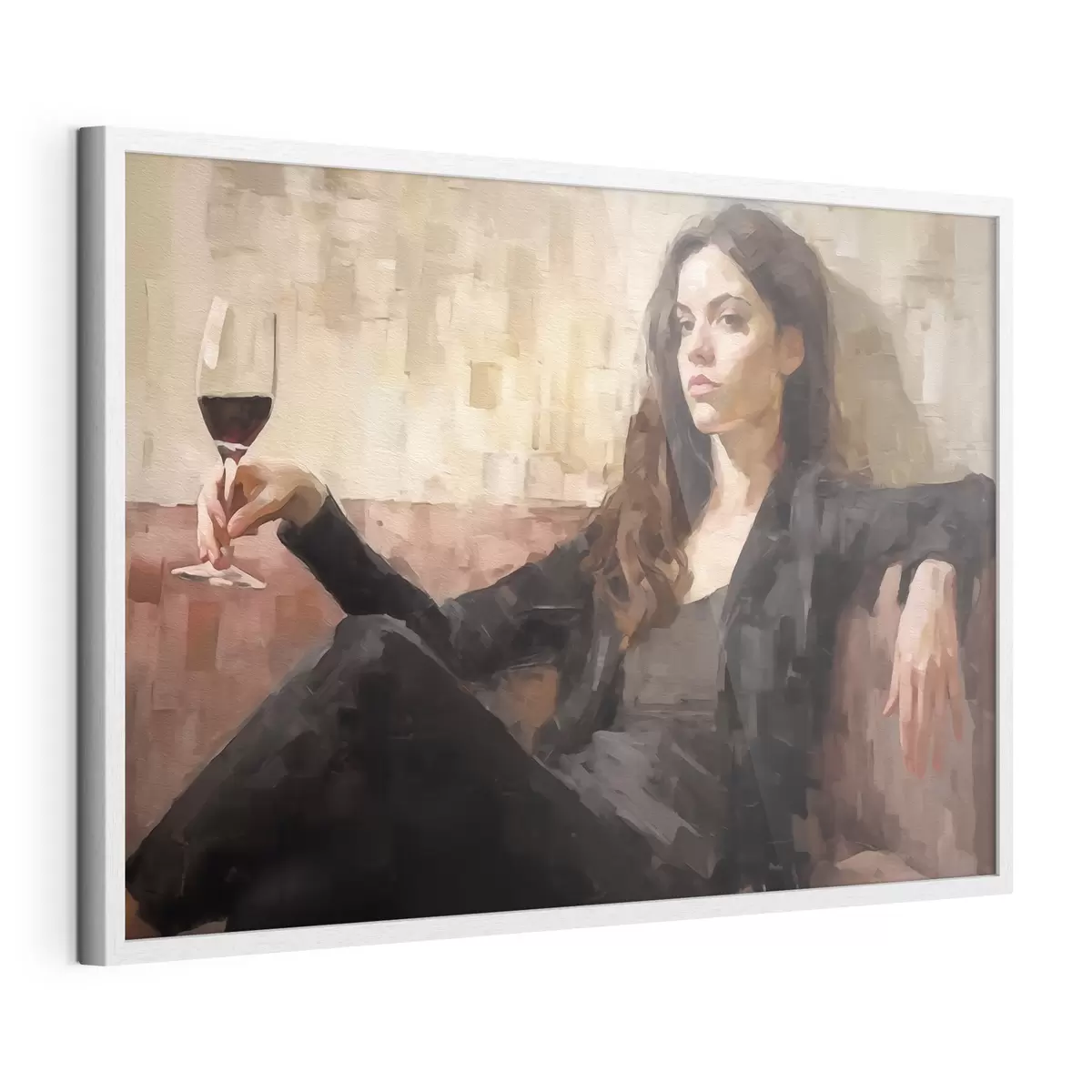 Poster Fille mystérieuse f43932