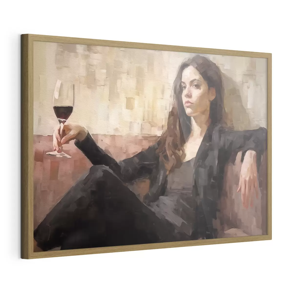 Poster Fille mystérieuse f43932