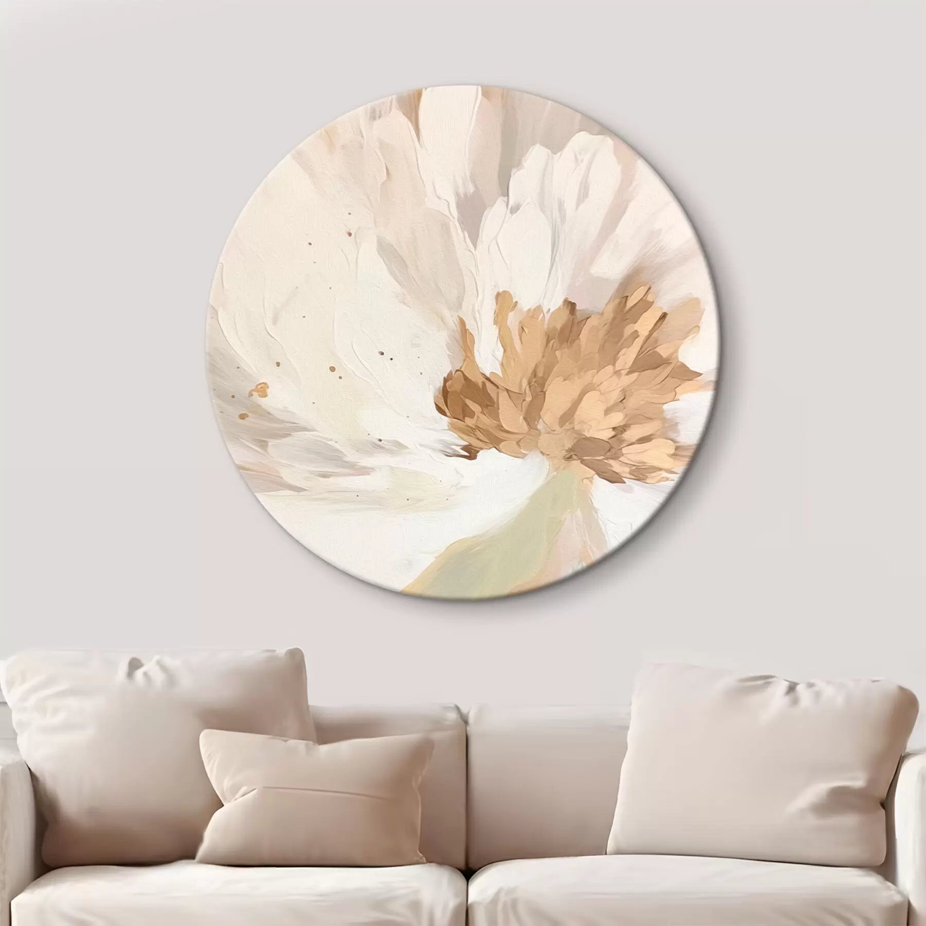 Tableau fleur blanche r43244