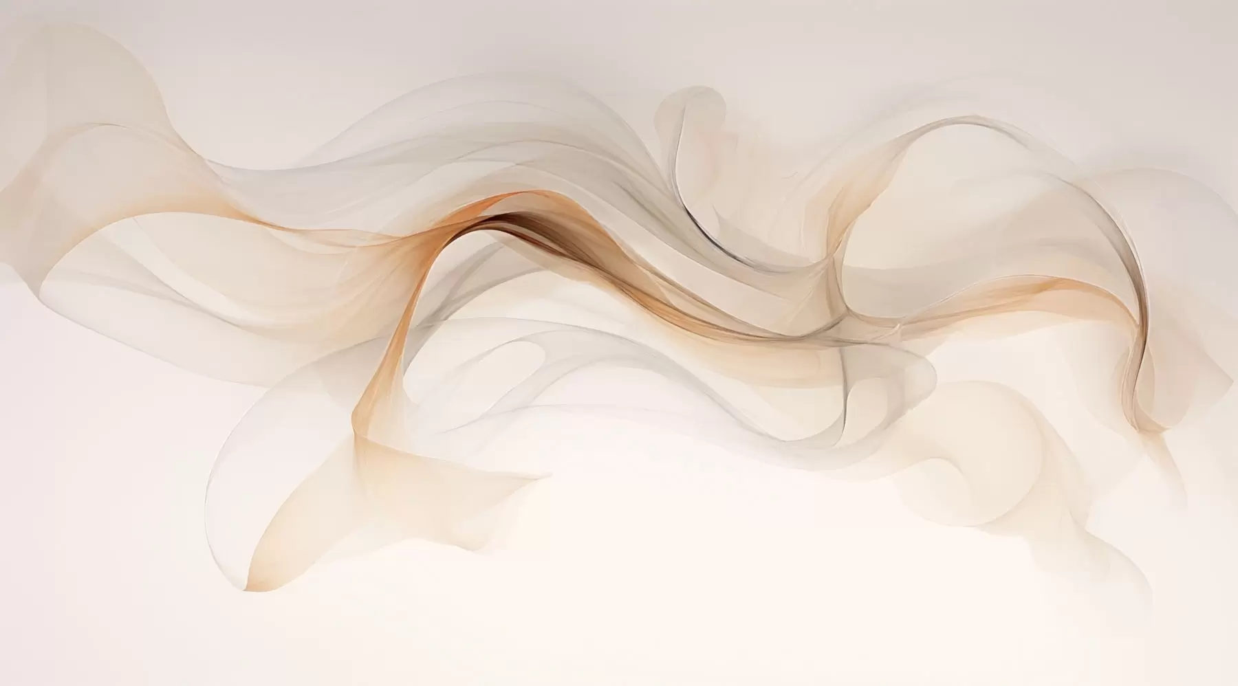Papier peint Abstraction avec des vagues douces w03609