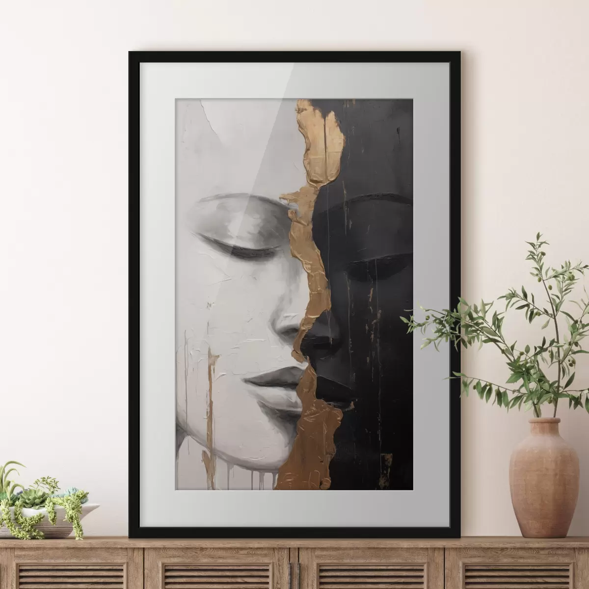 Poster La frontière dorée f43471