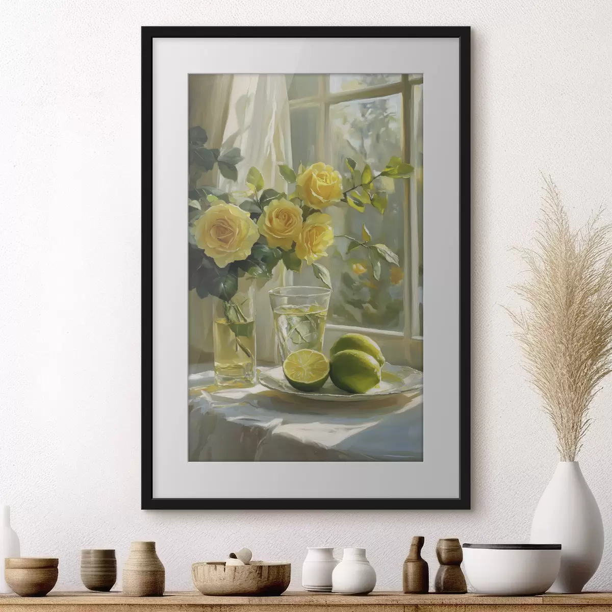 Poster Roses et beauté f43886