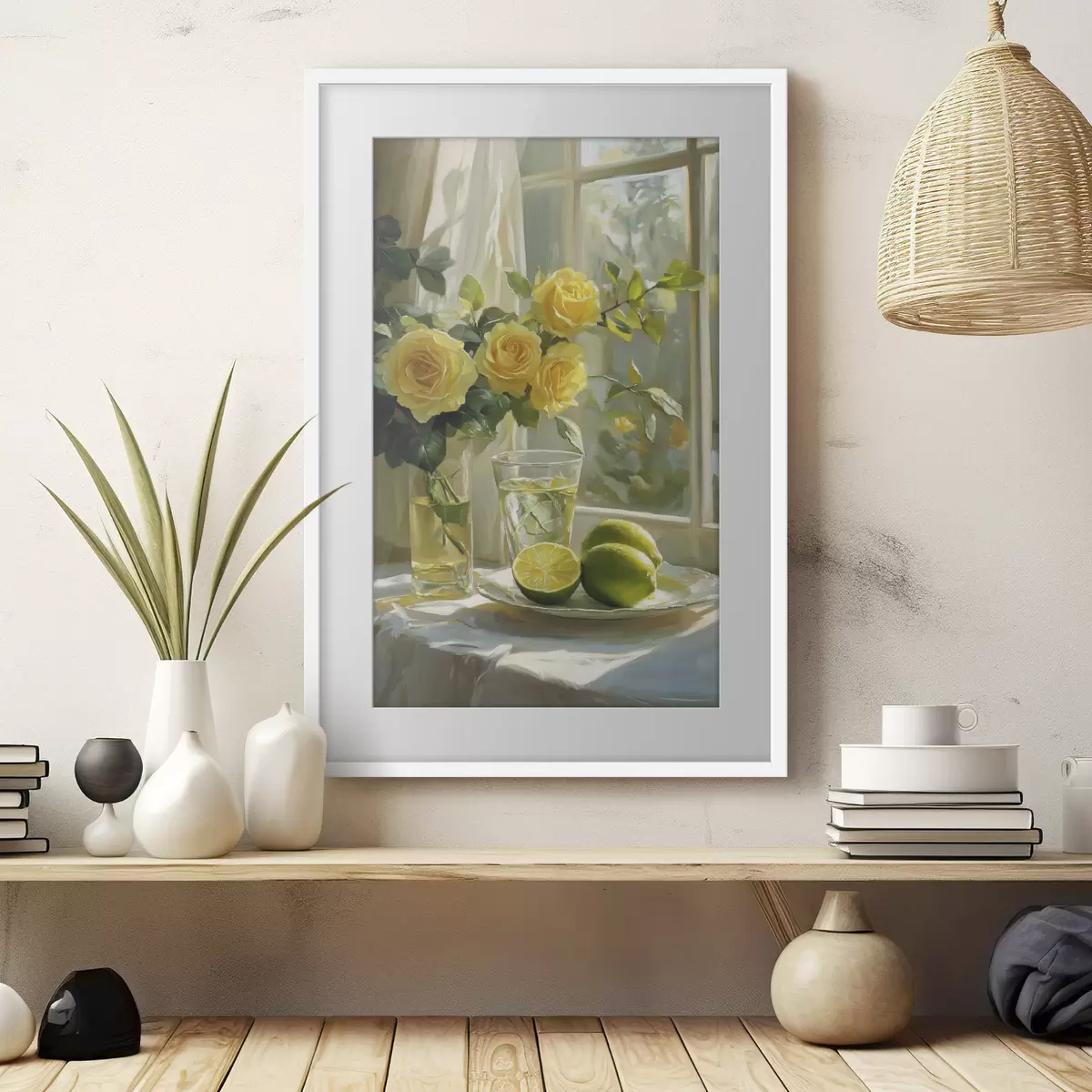 Poster Roses et beauté f43886
