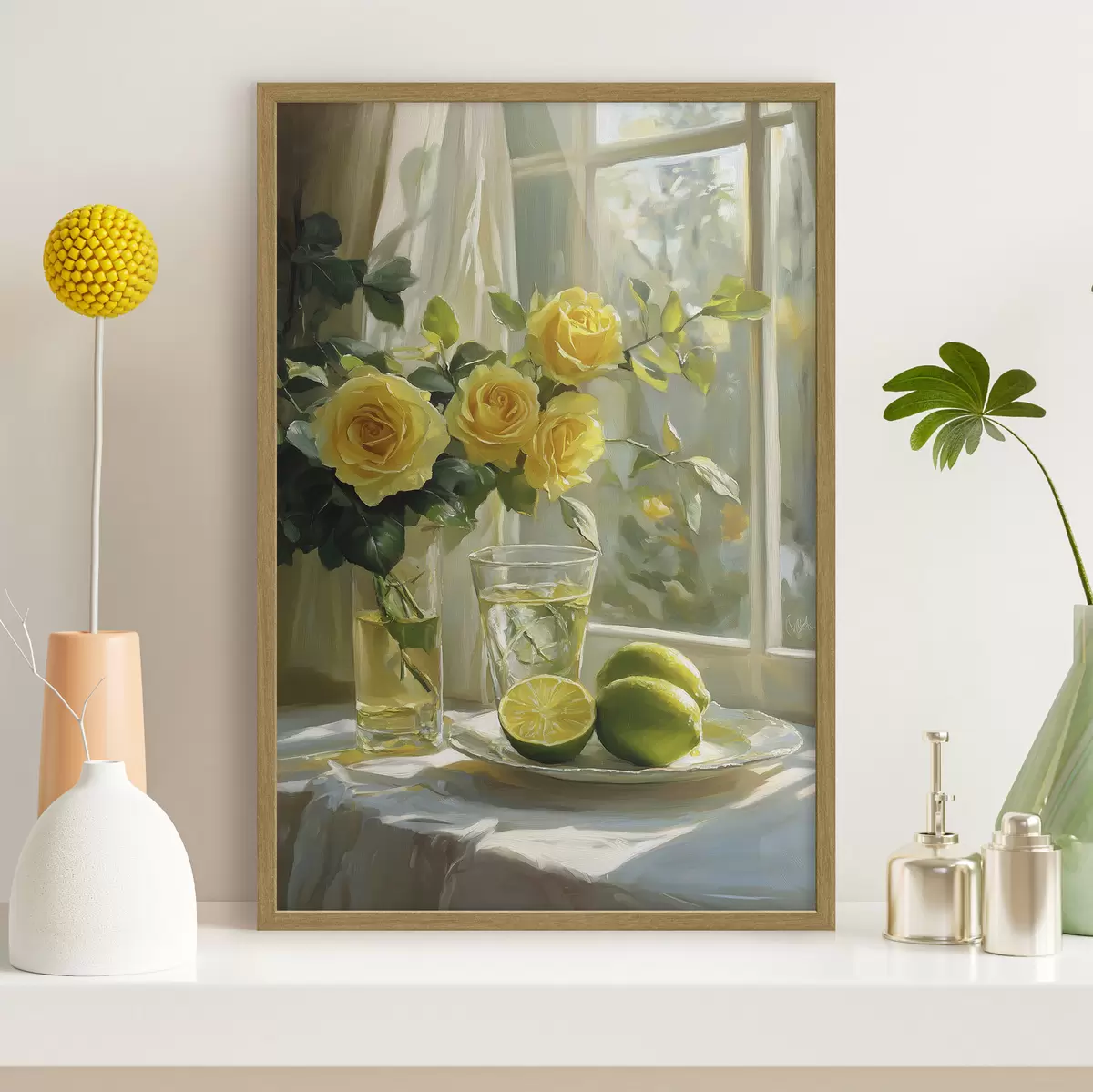 Poster Roses et beauté f43886