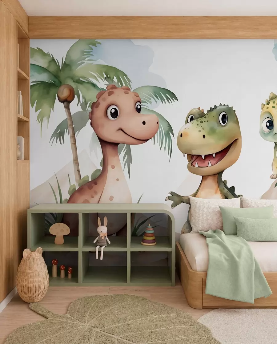 Papier peint Dinosaures w03675