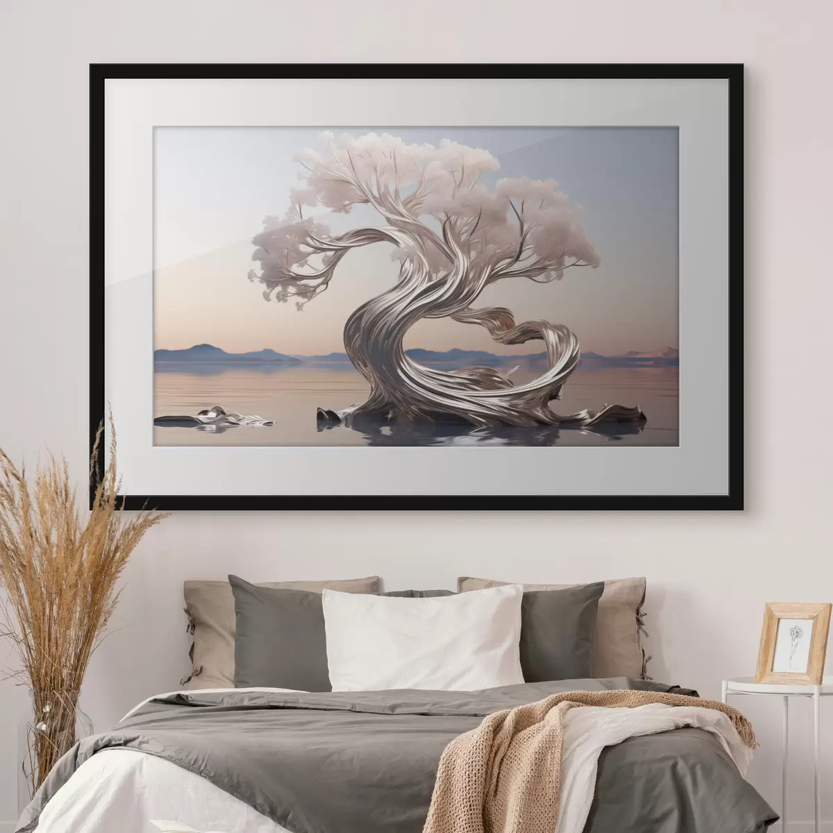 Poster Bois métal f43945