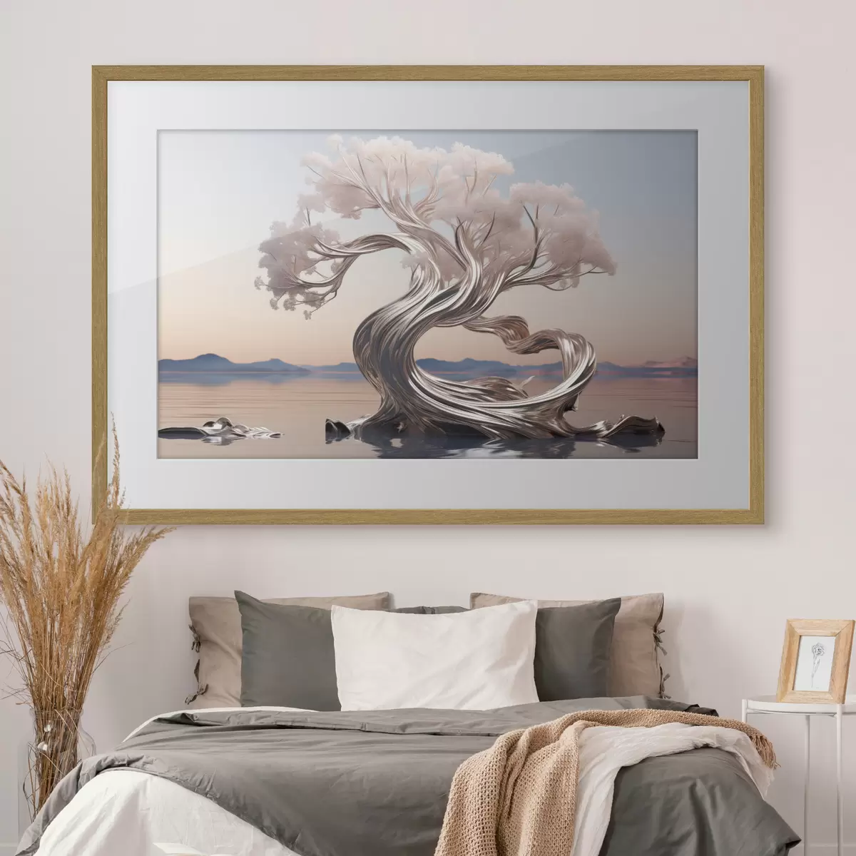Poster Bois métal f43945