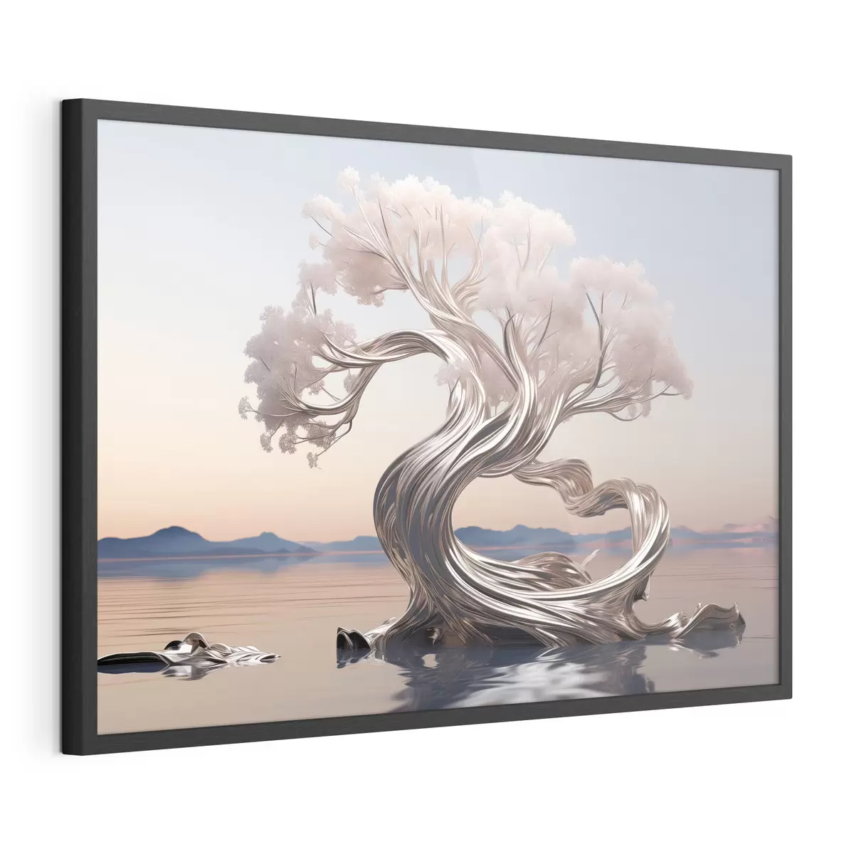 Poster Bois métal f43945