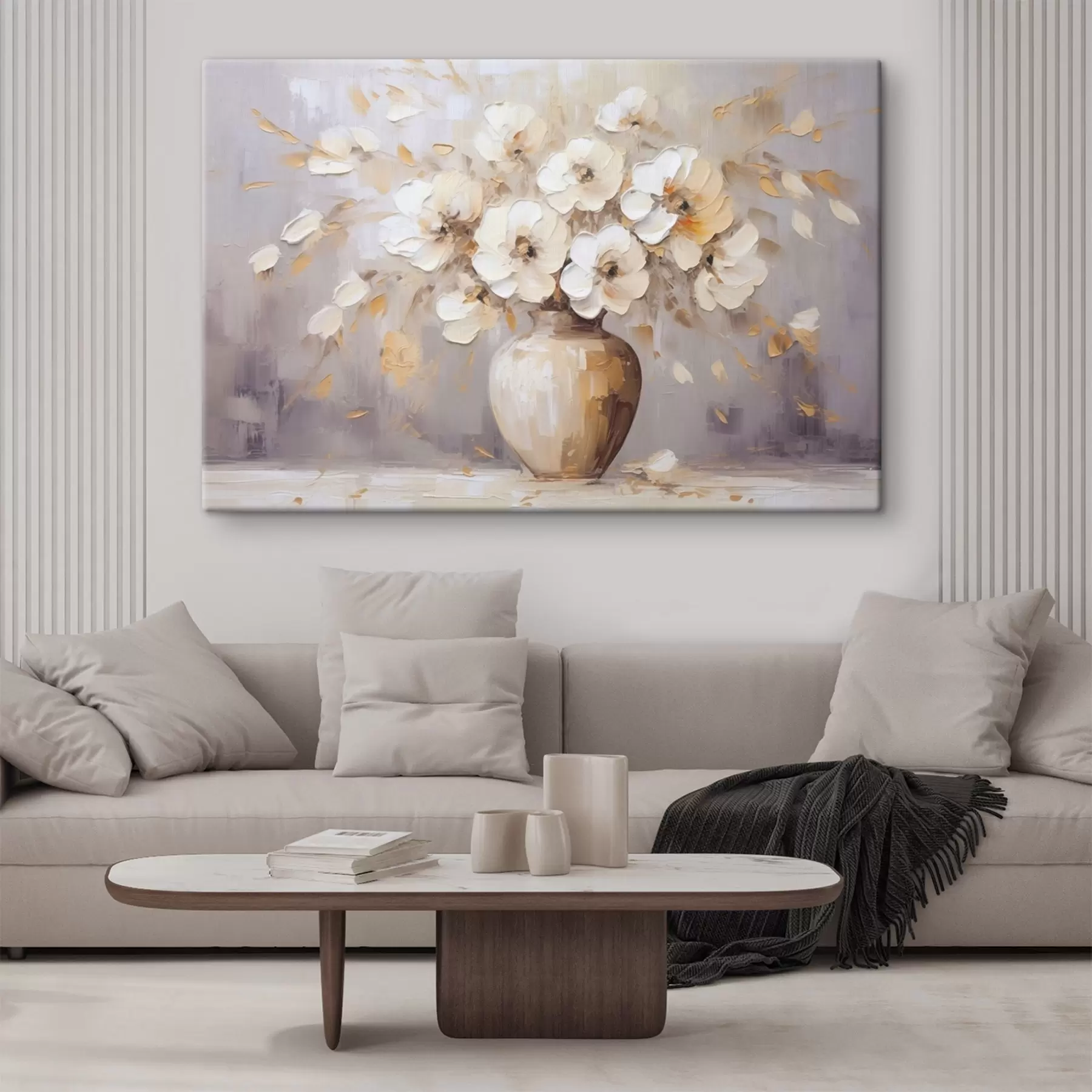 Tableau Nature morte aux fleurs s43985