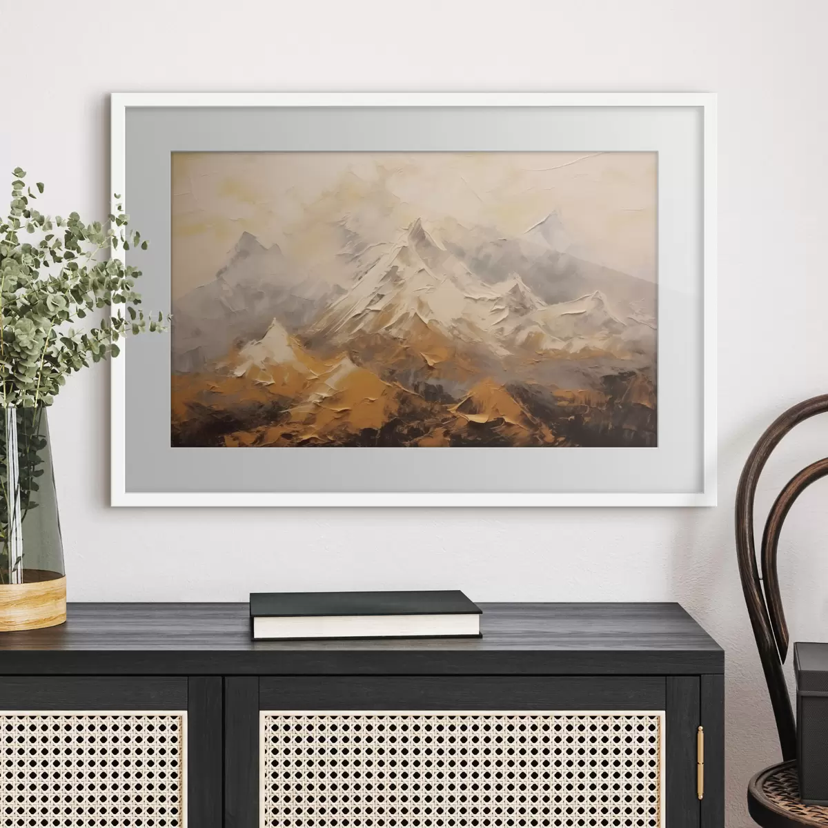 Poster Palette de montagnes f43975