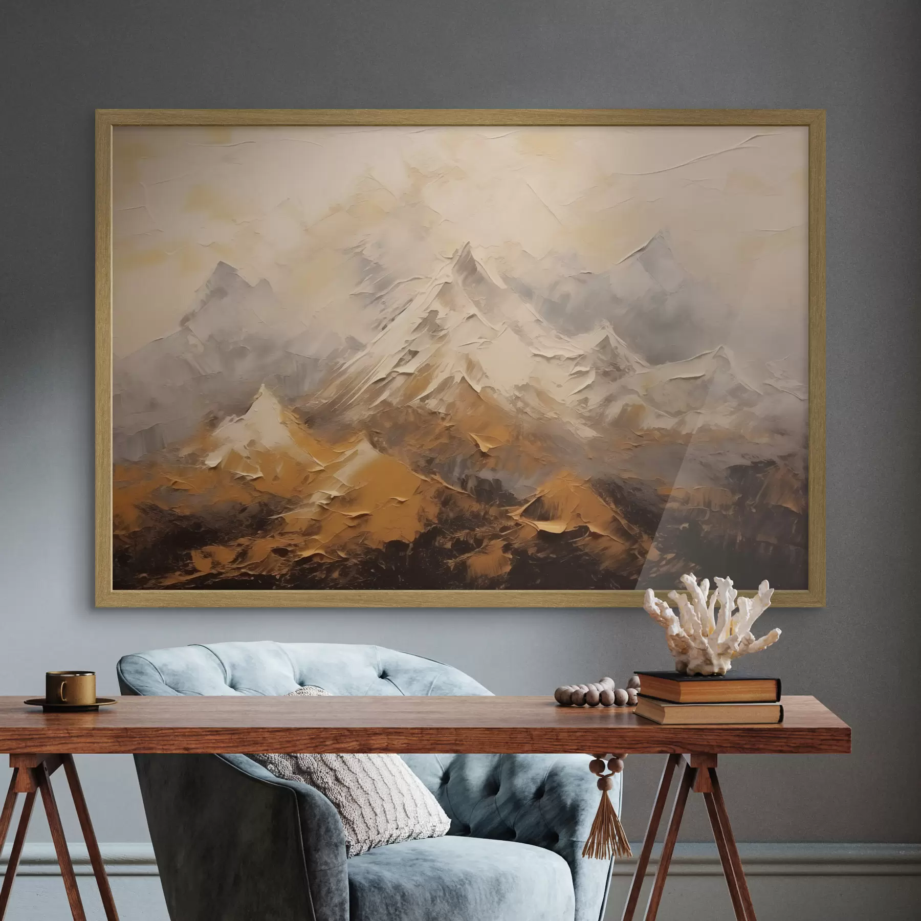 Papier peint Palette de montagnes f43975
