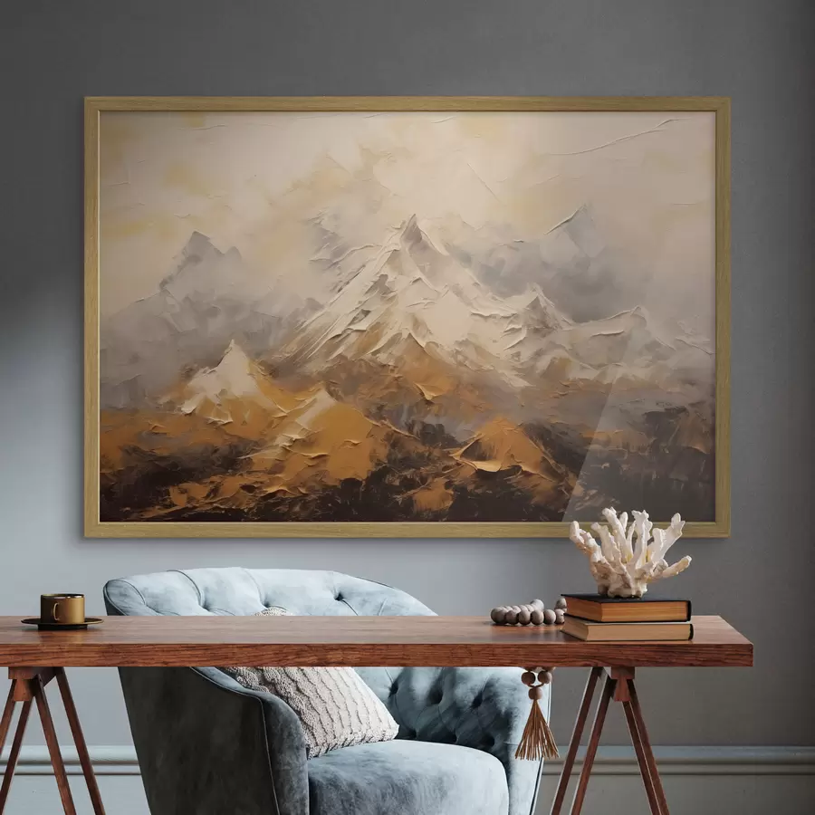 Papier peint Palette de montagnes f43975