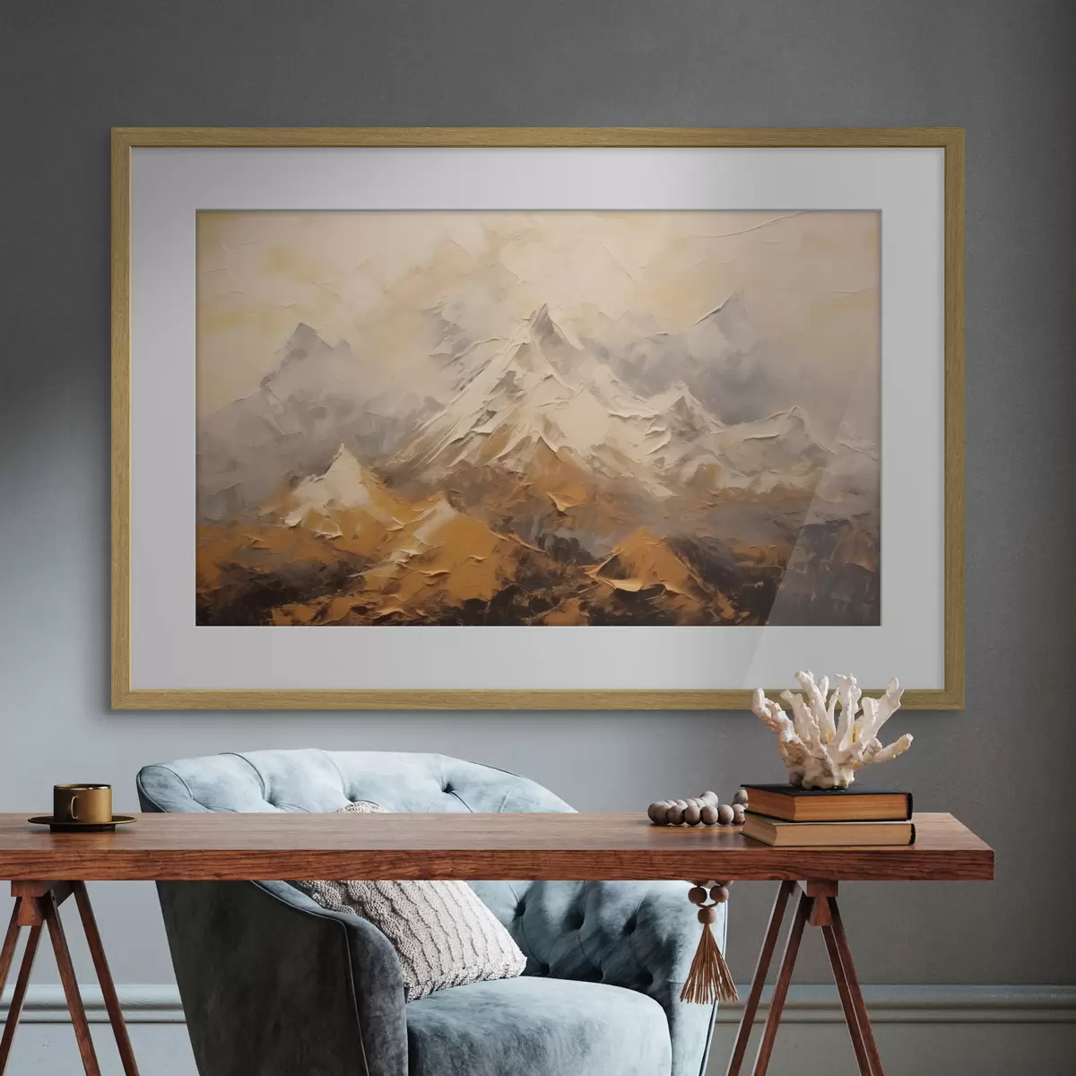 Poster Palette de montagnes f43975